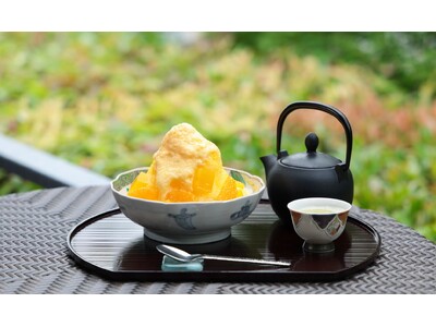 【翠嵐 ラグジュアリーコレクションホテル 京都】嵐山の夏景色と共に味わう涼菓「八翠のかき氷」を販売開始