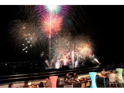 【南紀白浜マリオットホテル】夏の夜空に煌めく大迫力の花火鑑賞付きディナー「HANABI Night Terrace 2026」を開催