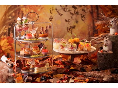 キャラメル香る秋の味覚を、物語のように楽しむティータイム「Afternoon Tea -Autumn Story-」【ウェスティンホテル仙台】