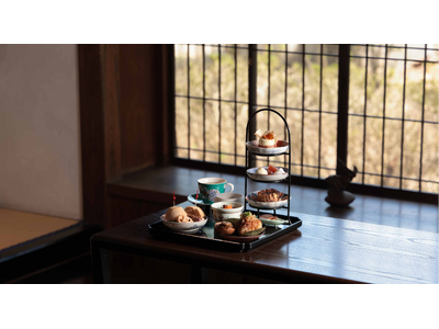 「陰陽五行アフタヌーンティー」第三章「金(ごん)の気」を茶寮「世世」にて提供