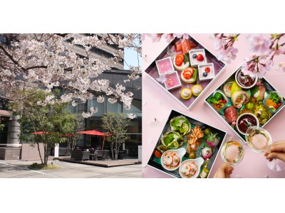 東京マリオットホテル 江戸時代からの桜の名所「御殿山」で楽しむ春を味わう三段重の優雅なランチ　Gotenyama 