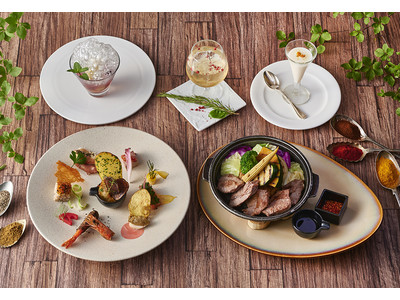 東京マリオットホテル　食から“健康＆キレイ”をサポート　ウェルネスをテーマにしたディナーコースを提供