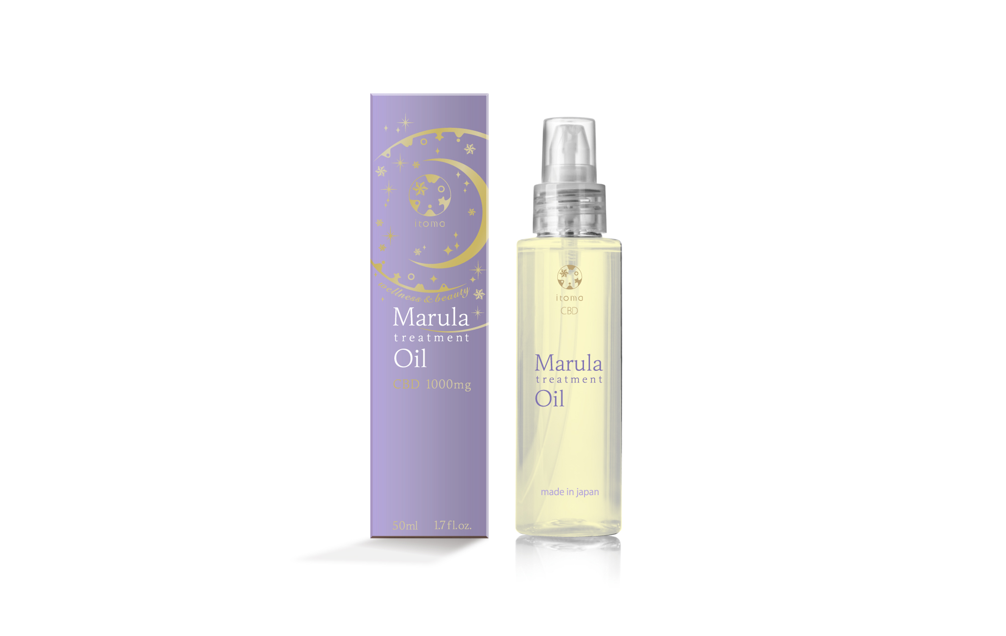 CBD、マルラオイル、バクチオール配合「itoma CBDトリートメントオイル CBD1000mg」新発売