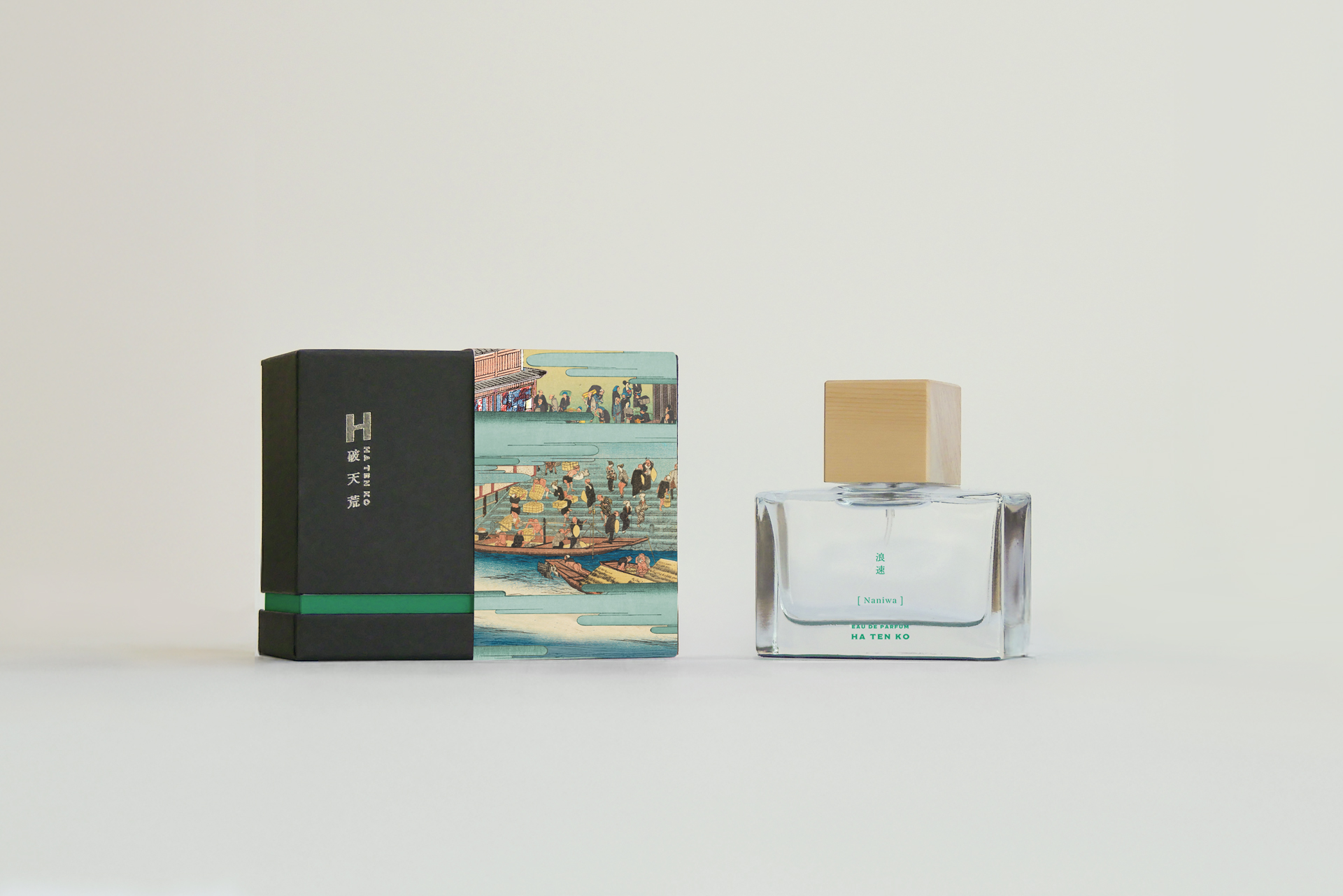 〈破天荒〉より浮世絵着想の数量限定香水「浪速」発売。携帯に便利な30mLサイズも新登場。4月29日（水・祝）より阪急うめだ本店で先行発売・イベント開催。