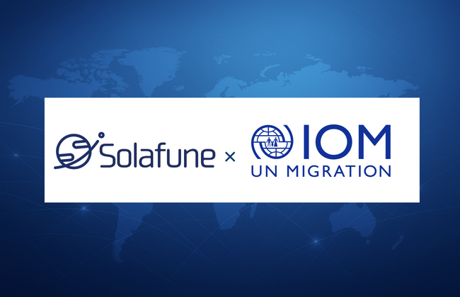 Solafune、国連IOMと契約を締結