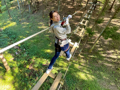 秩父の森が進化！フォレストアドベンチャー・秩父が小学1年生から楽しめるトレックコースにリニューアルオープン（3/20（金））