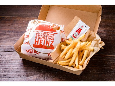 デリバリーサービス「Wolt」加盟の 東京・グルメバーガー取扱店を対象に「HEINZ BURGER WE...