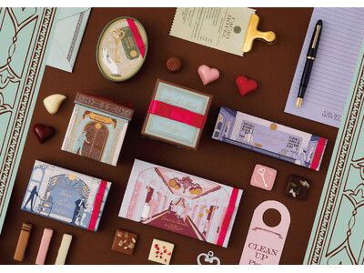 テーマはチョコレートの甘い香りで満たされる“カカオホテル”、資生堂パーラーの「バレンタインコレクション2026」