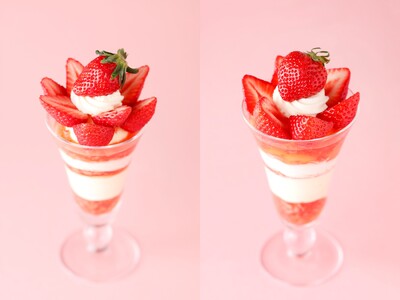 新春を彩る真っ赤な苺のパフェ2種など、「資生堂パーラー」 レストラン各支店にて、1月限定メニューを展開