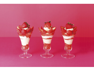 資生堂パーラー サロン・ド・カフェ ラゾーナ川崎店、新春を彩る「スペシャルストロベリーフェア」第1弾を開催！