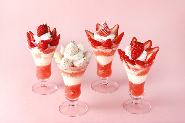 資生堂パーラー サロン・ド・カフェ ラゾーナ川崎店、苺の祭典「スペシャルストロベリーフェア」第3弾を開催！