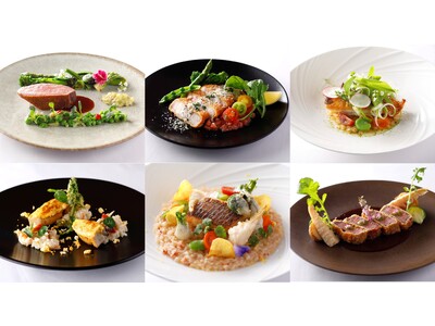 「資生堂パーラー」 支店レストランにて、春の訪れを感じる4月限定メニューを展開