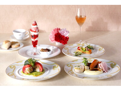 「資生堂パーラー ザ・ハラジュク」新緑がまぶしい明治神宮の杜を眺めながらーーゴールデンウィーク限定ランチコースを展開