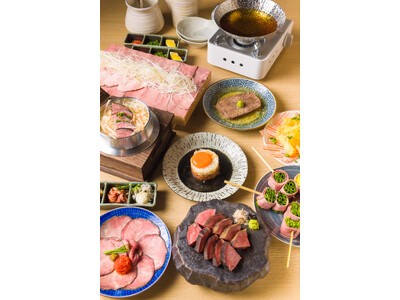「牛たんメニュー55種類達成記念、注文率99％の『飲める茹でたん』を55円で提供。牛たん日和が日本一牛たんを楽しめる専門店を目指す」