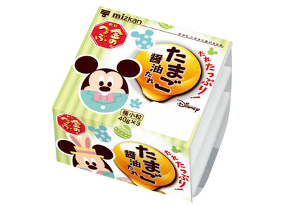 ミツカンの納豆「金のつぶ(R)　たれたっぷり！たまご醤油たれ」のディズニーパッケージが新デザインにて期間限定で発売！