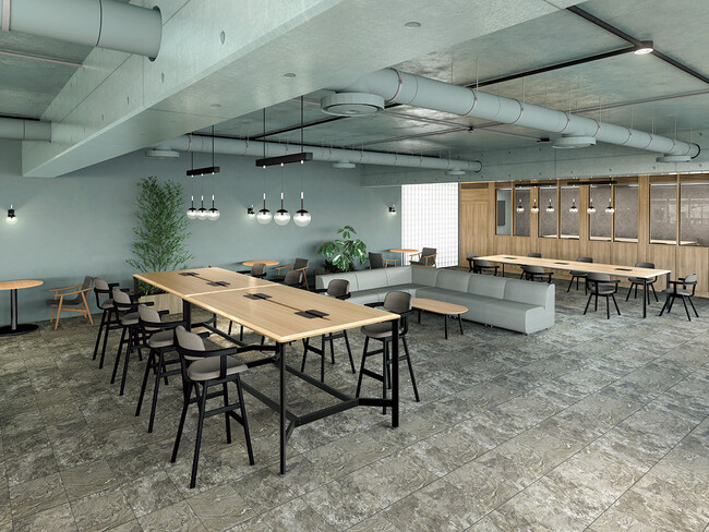 既存オフィス家具シリーズの国産材化第1弾！ フリーアドレスデスク「minimo lots（ミニモロッツ）」国産材モデルを発売