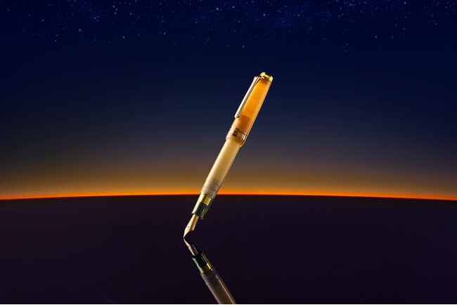 ancora（アンコーラ）「プロフェッショナルギア スリム 万年筆『太陽』」を数量限定で新発売