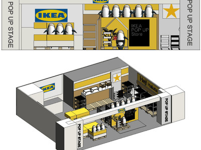 IKEAポップアップストア in 博多をJR博多シティに出店