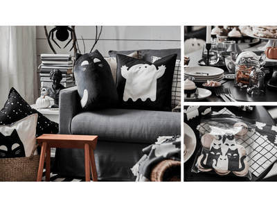 イケア、ハロウィンらしい遊び心と不気味な雰囲気があふれる「KUSTFYR/クストフィール コレクション」...