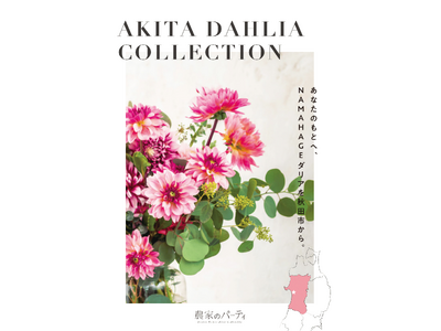 秋田市産ダリア×日比谷花壇タイアップキャンペーンフェア「ＡＫＩＴＡ　ＤＡＨＬＩＡ　ＣＯＬＬＥＣＴＩＯＮ」を2024年も開催いたします！