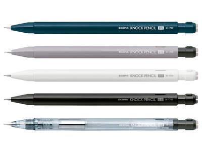 昭和に一世を風靡した鉛筆型シャープペン「ノックペンシル」令和版が登場　初代のシンプルな特長を引き継ぎながら現代に合わせて機能を進化「ノックペンシルM-1700」3月4日新発売