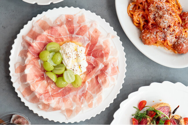 「DIESEL SHIBUYA」1階に併設するレストラン「Cucina Diesel Farm」のメニューが一新。