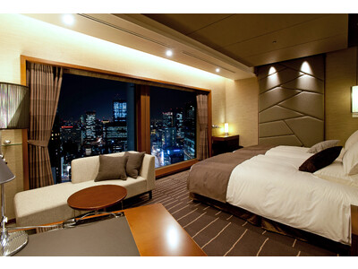 ホテルグランヴィア大阪 グランヴィアフロアにご宿泊のお客様を対象に、エレクトロンのスキンケア・ヘアケアのサンプリングを実施中。