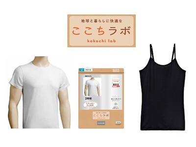 しまむら、PB「CLOSSHI」の「ここちラボ」インナーの肌触りを改良！新たに柔らかなテンセル(TM)繊...