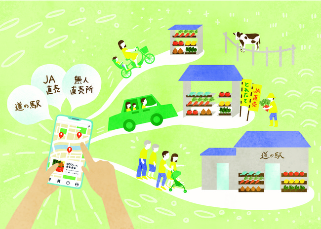 国内初 農業SNS ”Veggie”が、ポイント機能を追加