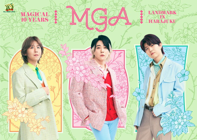 Mrs. GREEN APPLE、「MGA MAGICAL 10 YEARS LANDMARK IN HARAJUKU」POP-UP STORE　3月24日（月）～4月6日（日）東京・原宿にて開催！