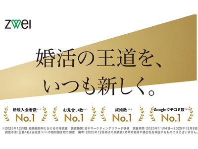 �S���ōő��̓X�ܐ����ւ錋�����k���uZWEI�i�c���@�C�j�v ��������V�K����Ȃ�4�����No.1 ���l��