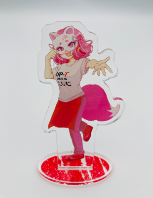 UP-Tから好きなデザインのアクスタが1個から作れる、フリーカットアクリルスタンドが新登場！