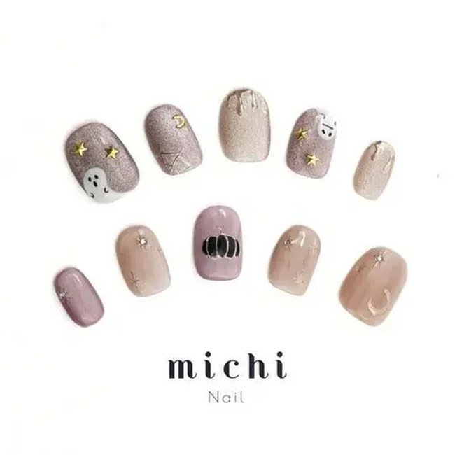 秋の手元を彩る新作3点！マーブル・ハロウィン・ぷくぷくフラワーの大人可愛いネイルチップ登場