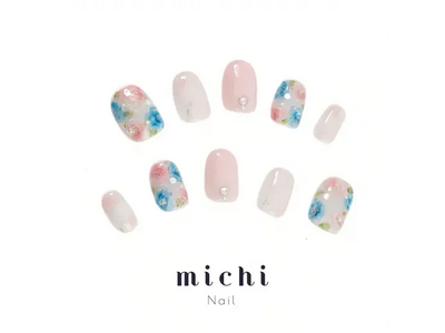 ミチネイルから、ふんわり×ビジュー×マグネット、表情豊かな3デザインが登場♪