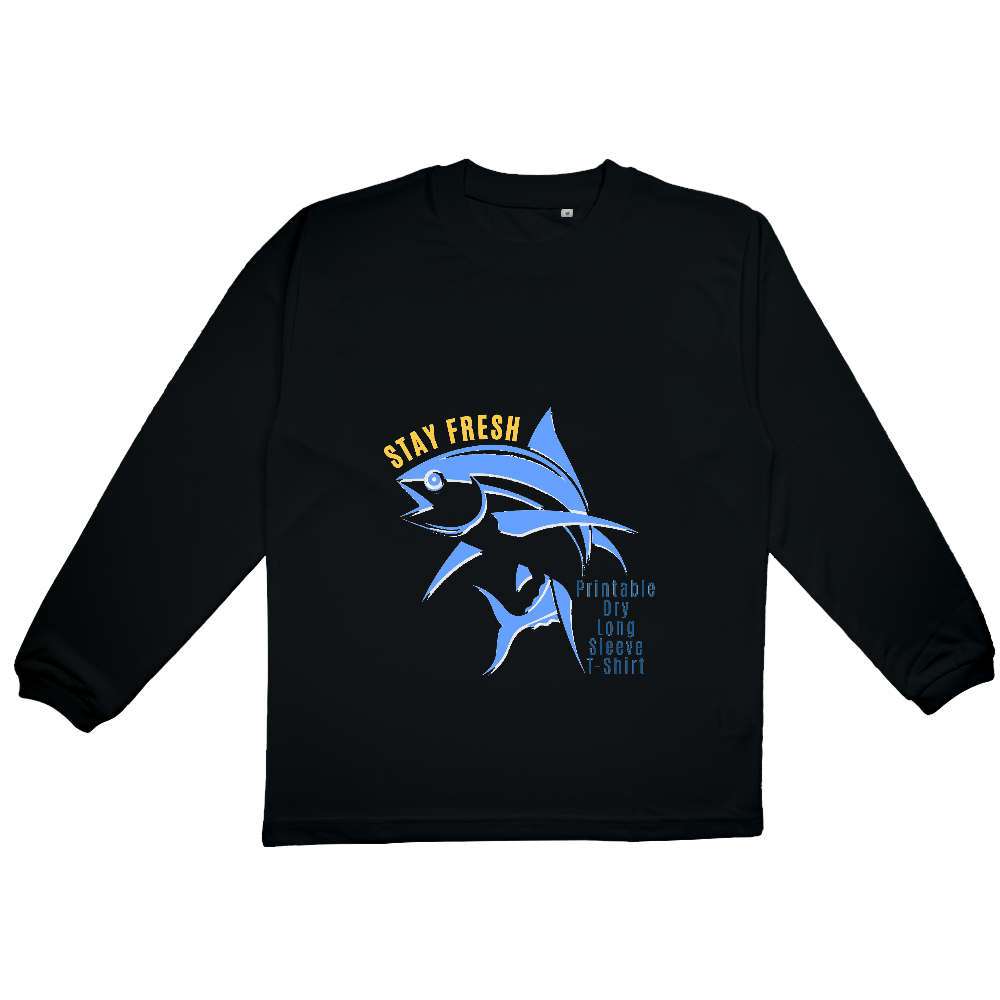 UP-Tから快適な着心地のプリンタブルドライ長袖Ｔシャツが新登場！