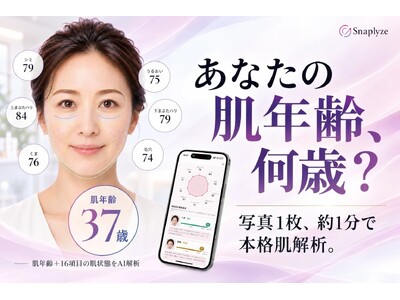 パーフェクト社、LisonoのAI美容解析サービス「Snaplyze」にAI解析技術を提供