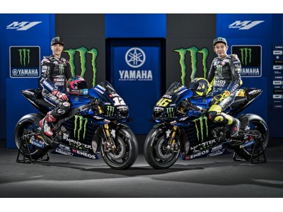 「モンスターエナジー・ヤマハ・MotoGP」新型マシン 2019年型YZR-M1を発表