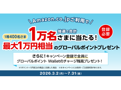 三菱UFJニコス、「三菱UFJカード」会員向けキャンペーン実施 Amazon.co.jp 利用でポイント最大“1万円”相当等が“1万名”様に当たる！