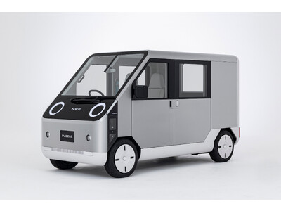 京都発のデザインスタジオ「Fortmarei」がデザインを手がけたHWEのコンセプトカー「PUZZLE」、10月26日にJapan Mobility Show2023でワールドプレミア