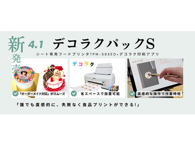 「フードプリント10年の現場から生まれた最適解。」『デコラクパックS』新発売（￥39,600）初回限定価格