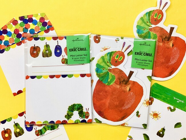 絵本『はらぺこあおむし』ミニレターセットが発売！ お子さまも楽しめるカラフル＆キュートなラインナップ