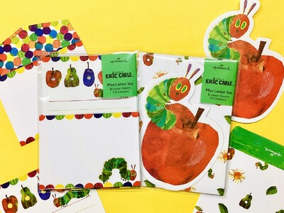 絵本『はらぺこあおむし』ミニレターセットが発売！ お子さまも楽しめるカラフル＆キュートなラインナップ