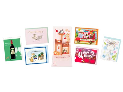 「猫あるある」や母の日・父の日向けカードも！ 季節イベントや春のギフトシーズンに使える通年向けグリーティングカードが発売