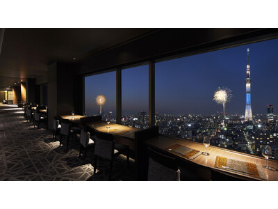 【7月25日限定】ホテル最上階レストランからの「隅田川花火大会」特別観賞ディナープラン！６月１日（月）10時から販売開始（東武ホテルレバント東京）