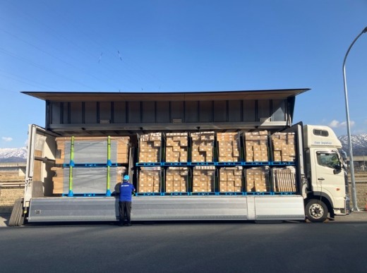 異業種3社で共同輸送の取り組みを開始