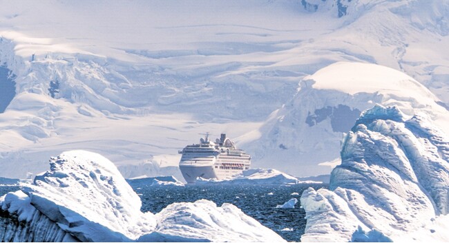 手つかずの自然と未知の絶景へ、地球のスケールを体感する世界一周クルーズ、南極航路 世界一周クルーズ「Voyage134」2026年8月19日より発売