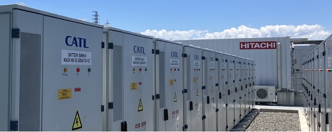 日立製作所の系統用蓄電システムを活用した松山蓄電所が運転開始