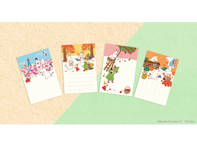 【新商品】『季節のムーミンはがき 2025 秋』を販売開始します