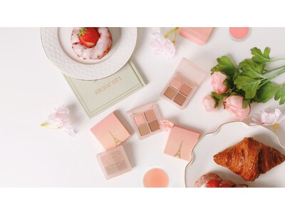 FAUXPASPARISがフレンチテイストの新作コスメを発売！デイリーメイクにぴったりのアイシャドーパレットと透明感あふれるワインチークが登場