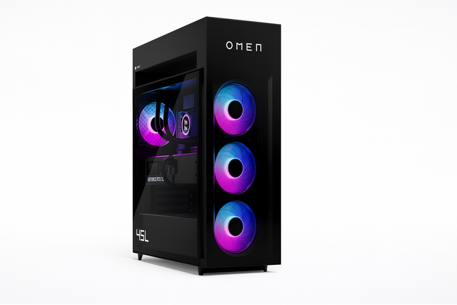 �Q�[�~���O�f�X�N�g�b�v�̃t���O�V�b�v���f���uOMEN MAX 45L�v�𔭕\